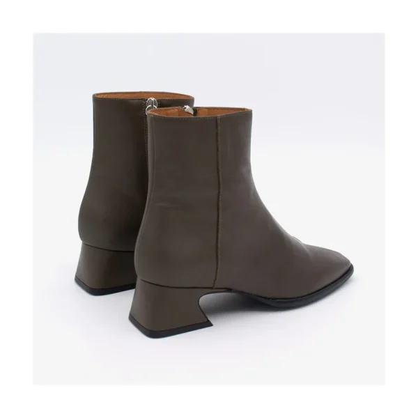 Ángel Alarcón Masha - Comfortable Leather Woman Booties With Low Heel Sale