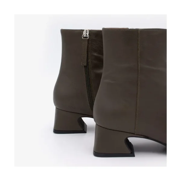 Ángel Alarcón Masha - Comfortable Leather Woman Booties With Low Heel Sale