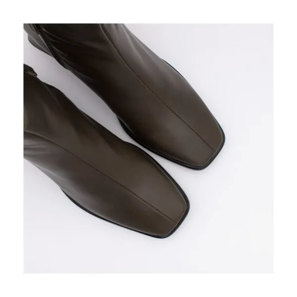 Ángel Alarcón Masha - Comfortable Leather Woman Booties With Low Heel Sale