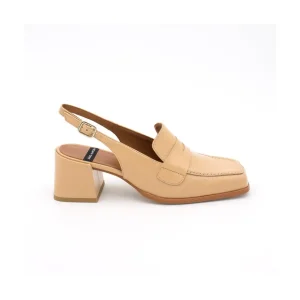 Ángel Alarcón Melanie - Slingback Leather Woman Mocassin Hot