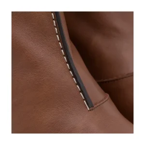 Ángel Alarcón Motagua - Leather Women S Boots With Block Heel Best