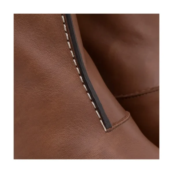 Ángel Alarcón Motagua - Leather Women S Boots With Block Heel Best