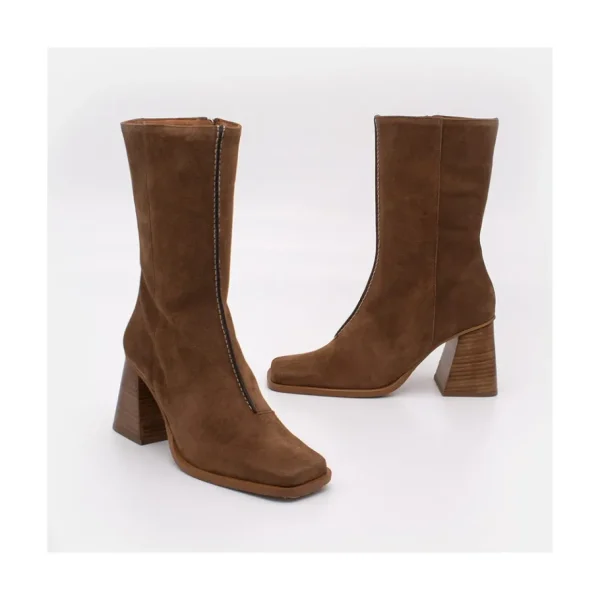 Ángel Alarcón Motagua - Women S Boots With Block Heel Fashion