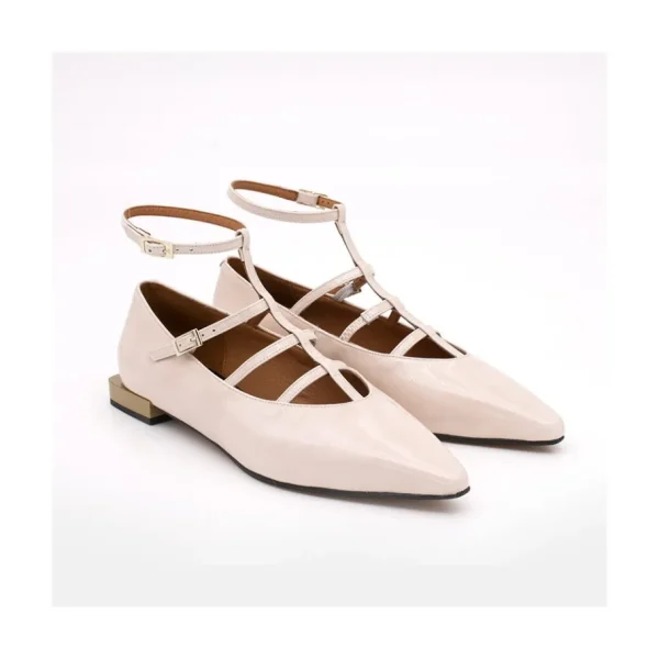 Ángel Alarcón Moyet - Different & Modern Patent Leather Flat Online