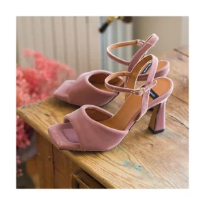 Ángel Alarcón Nicole - Velvet Heeled Women S Sandals Online