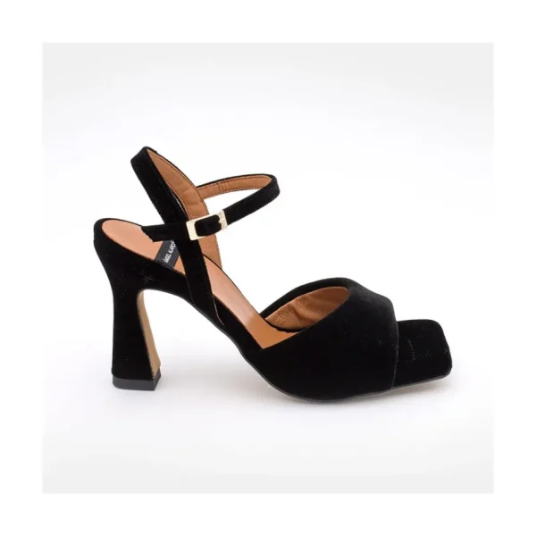 Ángel Alarcón Nicole - Velvet Heeled Women S Sandals Sale