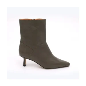 Ángel Alarcón Nina - Leather Slow Heel Ankel Boots Hot