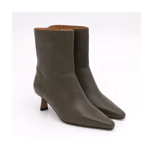 Ángel Alarcón Nina - Leather Slow Heel Ankel Boots Hot
