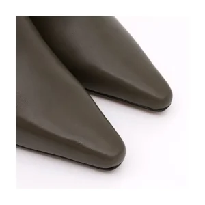 Ángel Alarcón Nina - Leather Slow Heel Ankel Boots Hot