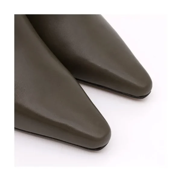Ángel Alarcón Nina - Leather Slow Heel Ankel Boots Hot