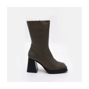 Ángel Alarcón Olama - Comfortable Women S Chunky Heels And Platform Boots Fashion