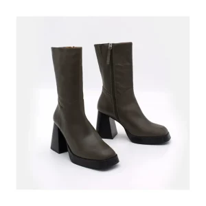 Ángel Alarcón Olama - Comfortable Women S Chunky Heels And Platform Boots Fashion