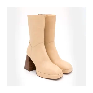 Ángel Alarcón Olama - Comfortable Women S Chunky Heels And Platform Leather Boots Online