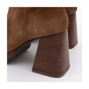 Ángel Alarcón Olama - Comfortable Women S Chunky Heels And Platform Suede Boots Fashion