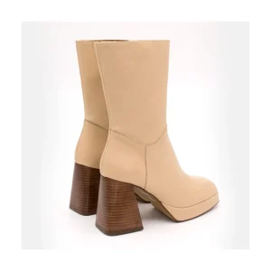 Ángel Alarcón Olama - Comfortable Women S Chunky Heels And Platform Leather Boots Online