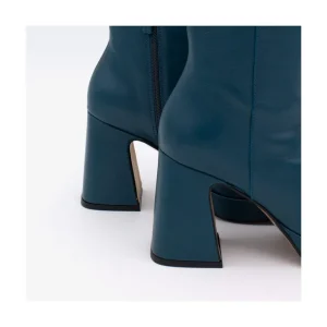 Ángel Alarcón Olwen - Leather Booties With Block Heel And Platform Online