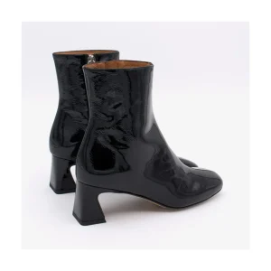 Ángel Alarcón Parsons - Women S Metallized Leather Booties With Comfortable Low Heels Online