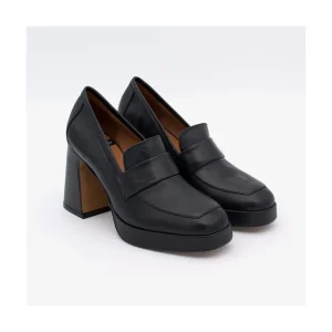 Ángel Alarcón Pinay - Leather Women S Moccasin With Block Heel And Platform Sale