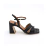 Ángel Alarcón Robyn - Leather Strap Sandals With High Heels Outlet