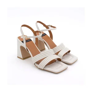 Ángel Alarcón Robyn - Leather Strap Sandals With High Heels Online