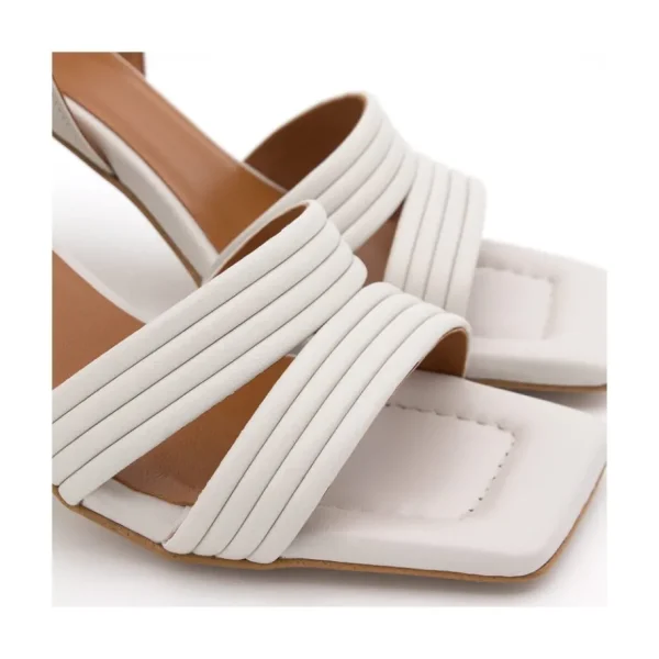 Ángel Alarcón Robyn - Leather Strap Sandals With High Heels Online