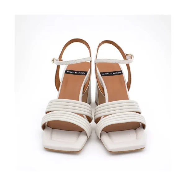 Ángel Alarcón Robyn - Leather Strap Sandals With High Heels Online