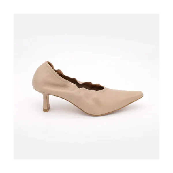 Ángel Alarcón Ross - Pointed-Toe Elastic Leather Pump Discount