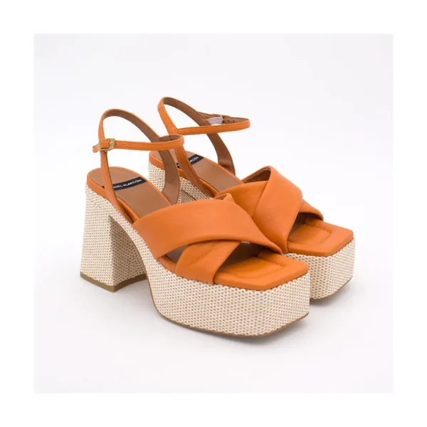 Ángel Alarcón Sangalo - Padded Sandal With Block Heel &Platform Hot