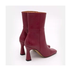 Ángel Alarcón Selena - Leather Ankle Boots With Zipper Online