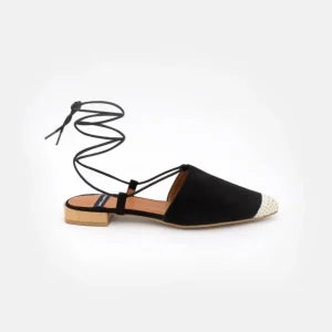 Ángel Alarcón Siros - Lace Up Slingback Flat Online