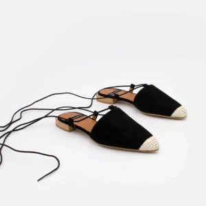 Ángel Alarcón Siros - Lace Up Slingback Flat Online