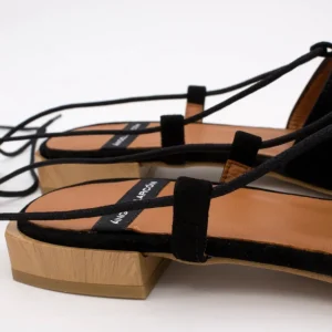 Ángel Alarcón Siros - Lace Up Slingback Flat Online