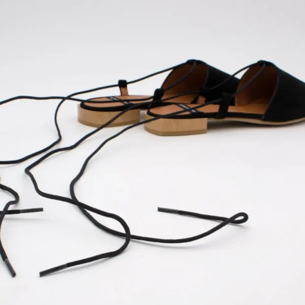 Ángel Alarcón Siros - Lace Up Slingback Flat Online