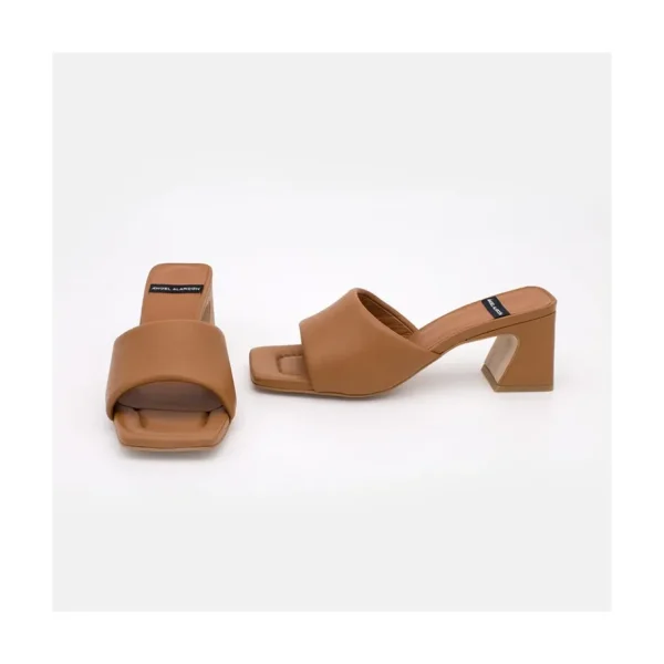 Ángel Alarcón Streep - Leather Foamed Heel Mule Fashion