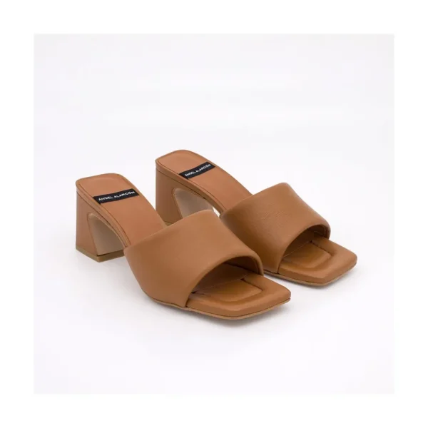 Ángel Alarcón Streep - Leather Foamed Heel Mule Fashion