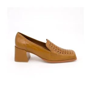 Ángel Alarcón Tatum - Leather Heeled Summer Loafer Online