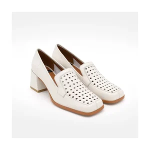 Ángel Alarcón Tatum - Leather Heeled Summer Loafer Online