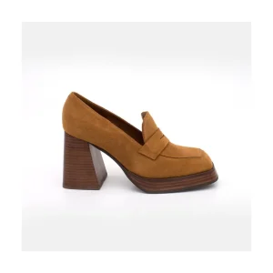 Ángel Alarcón Tular - Women S Chunky Heels & Platforms Suede Moccasins New