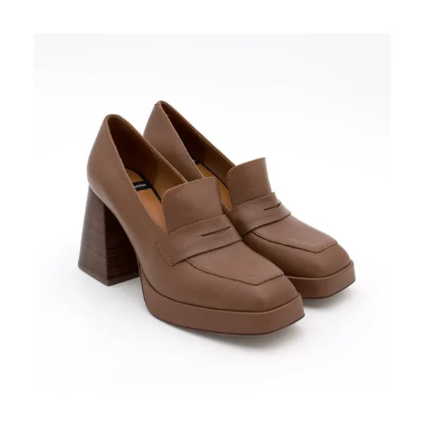 Ángel Alarcón Tular - Women S Chunky Heels & Platforms Leather Moccasins Hot