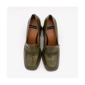 Ángel Alarcón Tular - Women S Chunky Heels & Platforms Leather Moccasins Fashion