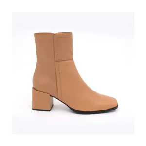 Ángel Alarcón Twain - Comfortable Leather Medium Heel Ankle Boots With Stitching Online